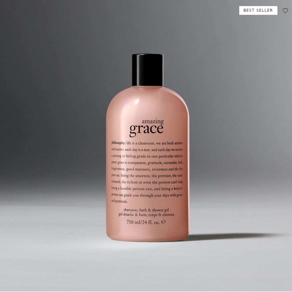 *NEW* Philosophy Amazing Grace Shampoo, Bath, & Shower Gel
